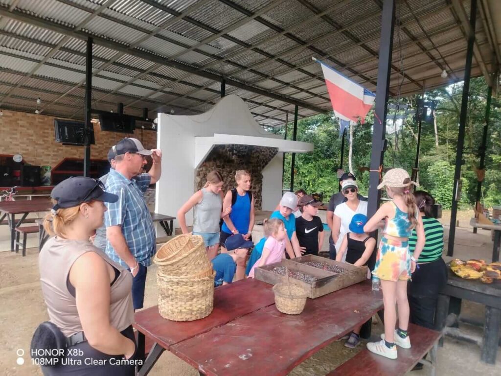 Coffee, Chocolate , Waterfall and sloths