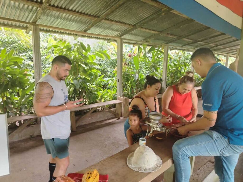 Coffee, Chocolate , Waterfall and sloths